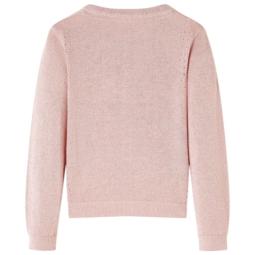 Kinder-Strickjacke Zartrosa 92