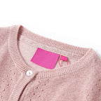 Kinder-Strickjacke Zartrosa 92