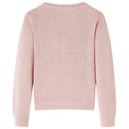 Kinder-Strickjacke Zartrosa 104