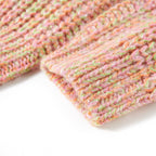 Kinderpullover Gestrickt Zartrosa 104