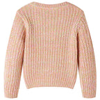 Kinderpullover Gestrickt Zartrosa 116