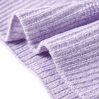 Kinder-Pulloverweste Gestrickt Helllila 104