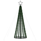 vidaXL LED Weihnachtsbaum 275 LEDs Warmweiß 180 cm