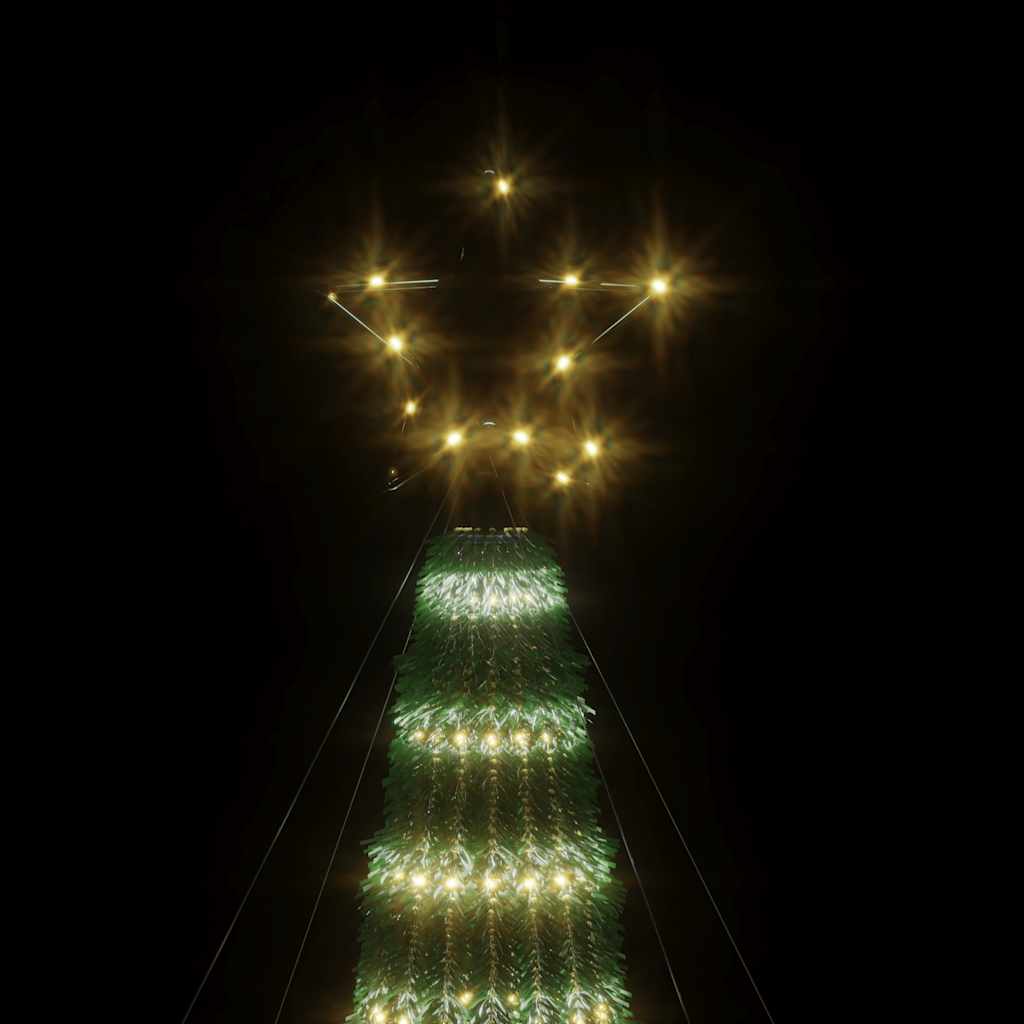 vidaXL LED Weihnachtsbaum 275 LEDs Warmweiß 180 cm