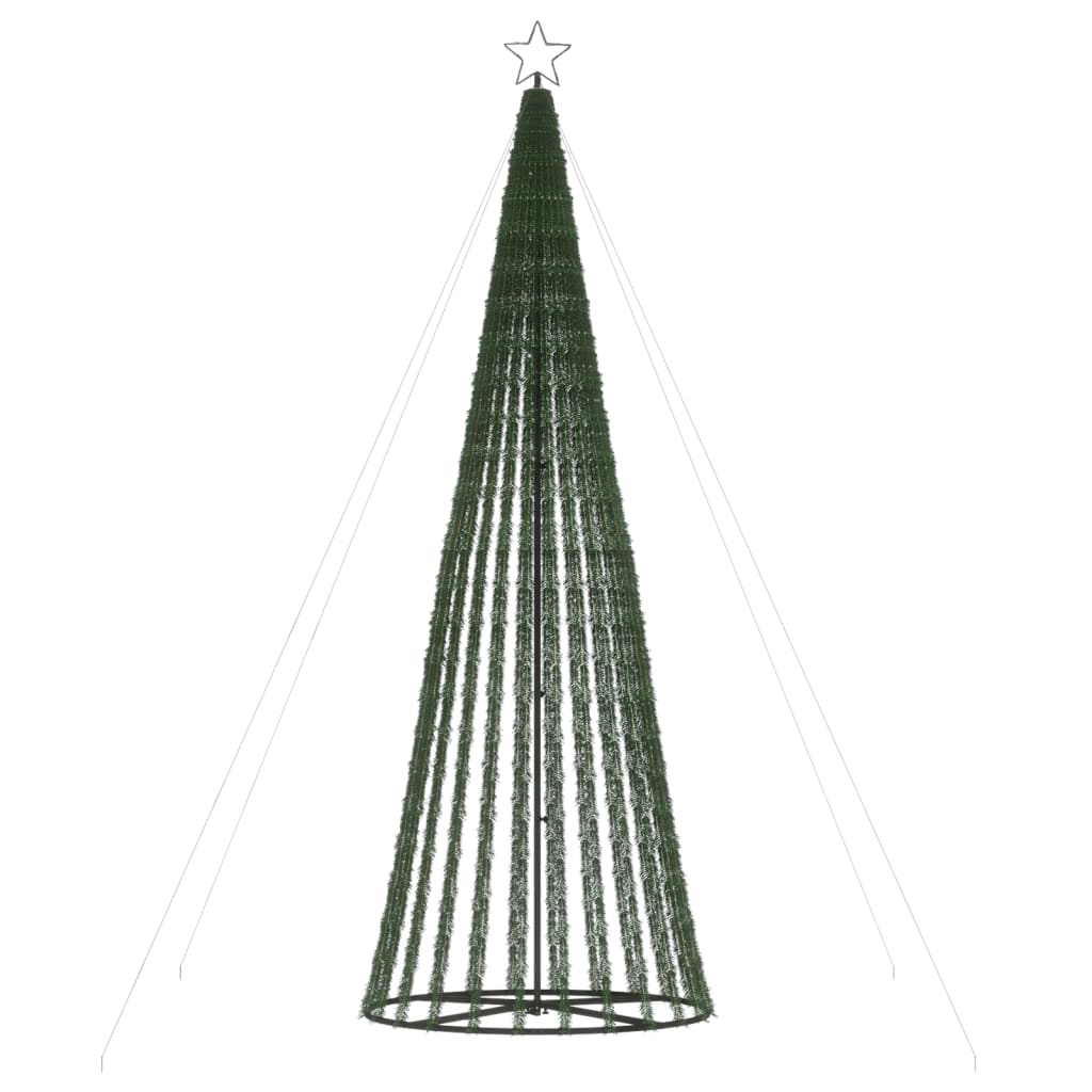 vidaXL LED Weihnachtsbaum 688 LEDs Warmweiß 300 cm