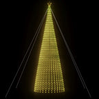 vidaXL LED Weihnachtsbaum 1544 LEDs Warmweiß 500 cm