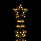 vidaXL LED-Weihnachtsbaum mit Erdspießen 570 LEDs Warmweiß 300 cm