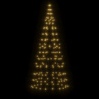 vidaXL LED-Weihnachtsbaum 200 LEDs Warmweiß 180 cm