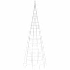 vidaXL LED-Weihnachtsbaum 550 LEDs Warmweiß 300 cm