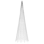 vidaXL LED-Weihnachtsbaum 1534 LEDs Warmweiß 500 cm