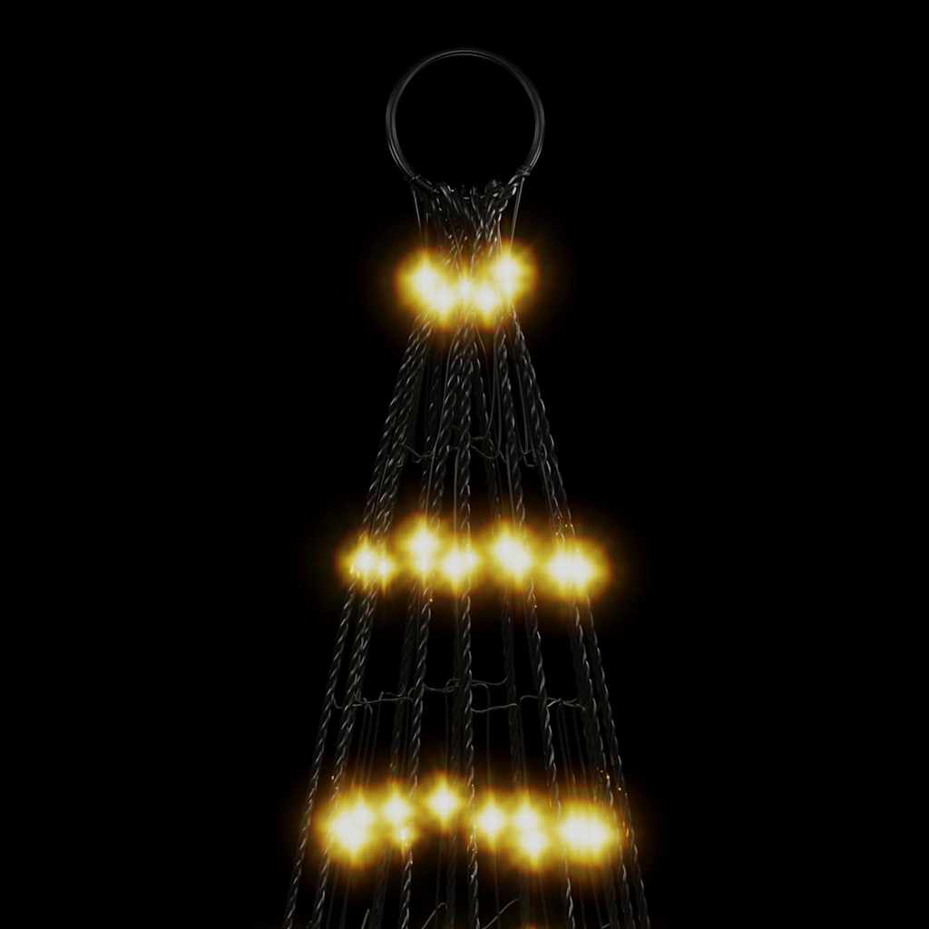 vidaXL LED-Weihnachtsbaum 1534 LEDs Warmweiß 500 cm