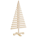 vidaXL Weihnachtsbäume für Dekorationen 3 Stk. Massivholz Kiefer