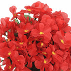 vidaXL Blumengirlanden Blumen 3 Stk. Rot 85 cm