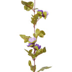vidaXL Blumengirlanden Blumen 6 Stk. Helllila 215 cm