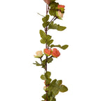 vidaXL Blumengirlanden Blumen 6 Stk. Sonnenuntargang 215 cm