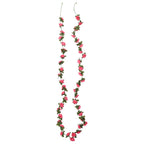 vidaXL Blumengirlanden Blumen 6 Stk. Rosa 240 cm