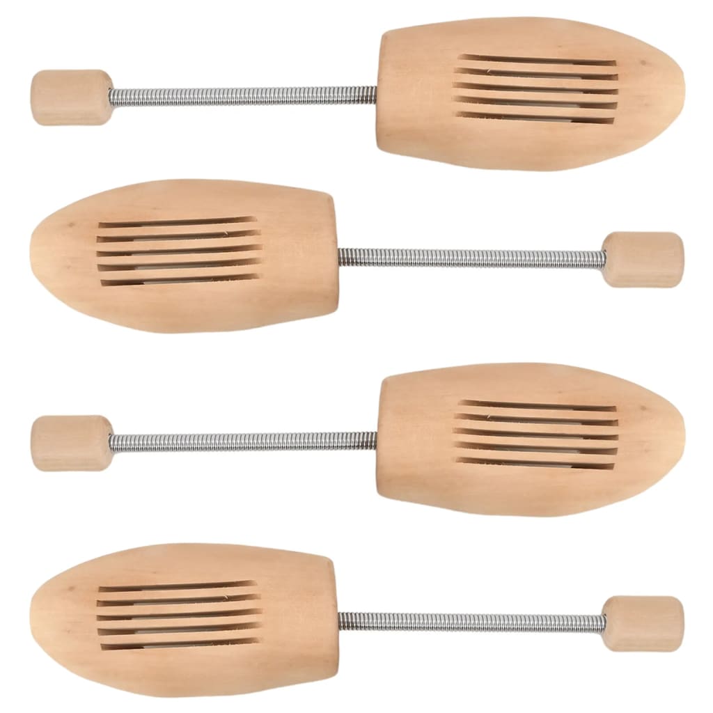 vidaXL Schuhspanner 2 Paar EU 39-42 Massivholz Lotus