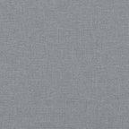 vidaXL Sessel mit Hocker Hellgrau 60 cm Stoff