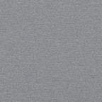 vidaXL 3-Sitzer-Sofa mit Hocker Hellgrau 180 cm Stoff