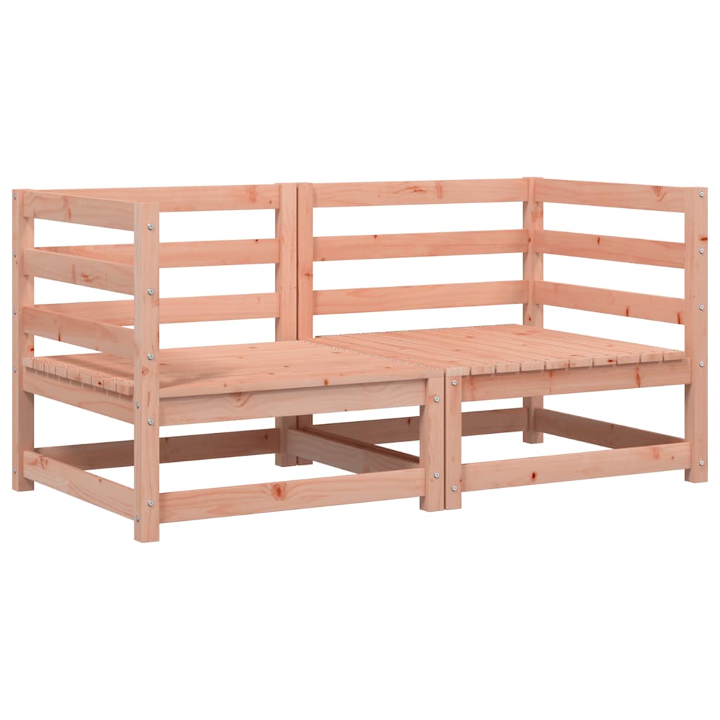 vidaXL Garten-Ecksofas 2 Stk. 70x70x67 cm Massivholz Douglasie