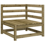 vidaXL Garten-Ecksofas 2 Stk. 70x70x67 cm Kiefernholz Imprägniert