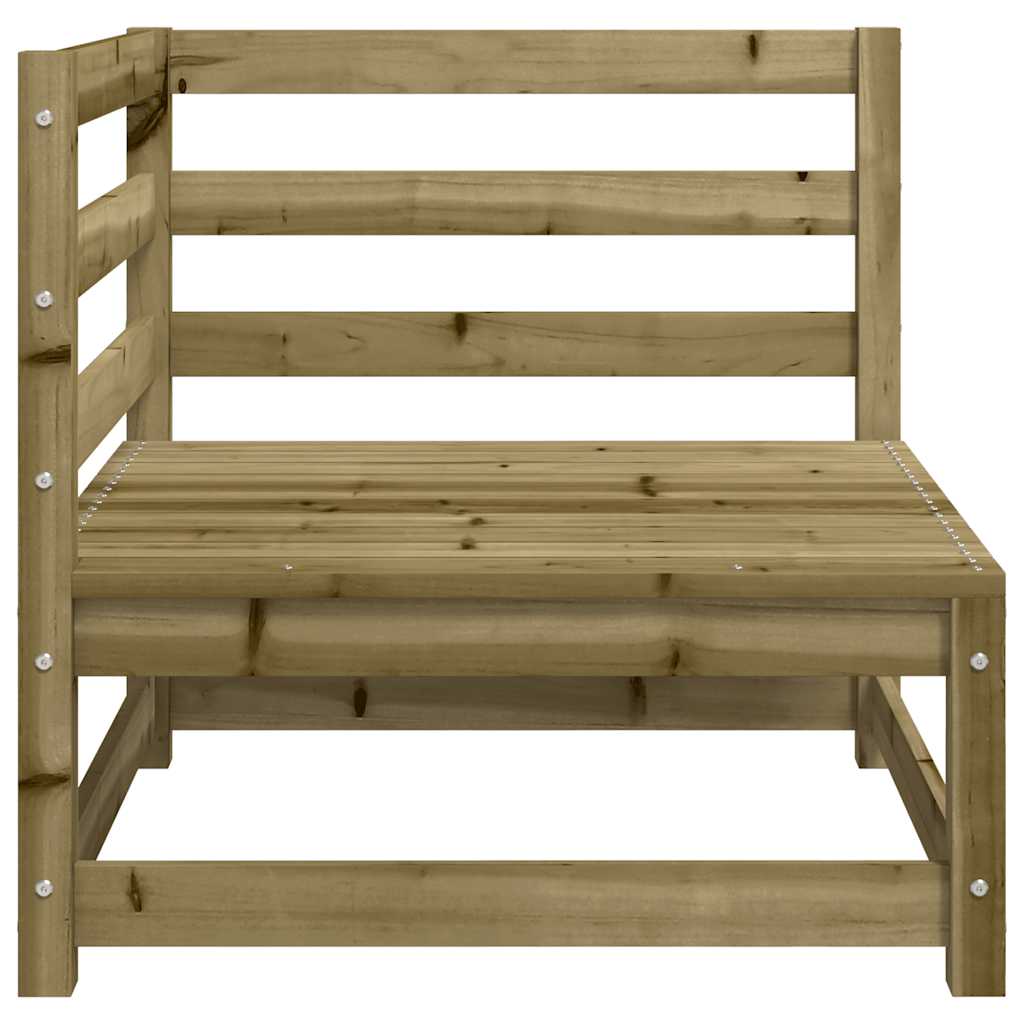 vidaXL Garten-Ecksofas 2 Stk. 70x70x67 cm Kiefernholz Imprägniert