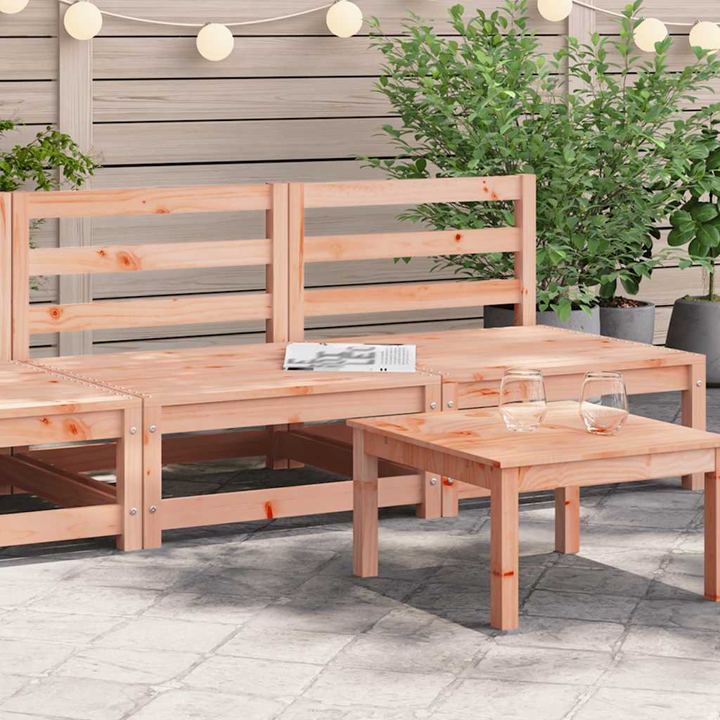 vidaXL Gartensofas ohne Armlehnen 2 Stk. 70x70x67 cm Douglasienholz