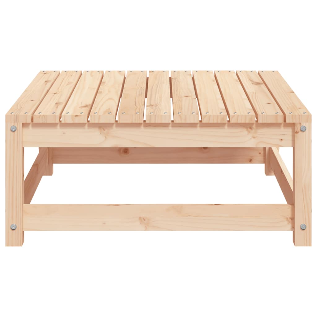 vidaXL Gartenhocker 70x70x30 cm Massivholz Kiefer