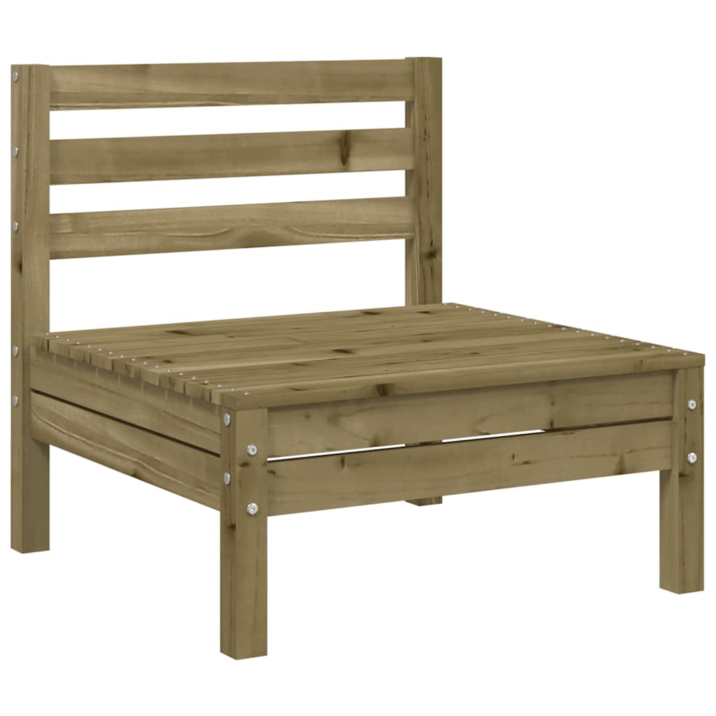 vidaXL Gartensofa ohne Armlehnen Kiefernholz Imprägniert