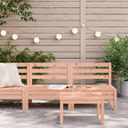 vidaXL Gartensofas ohne Armlehnen 2 Stk. Massivholz Douglasie