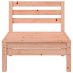 vidaXL Gartensofas ohne Armlehnen 2 Stk. Massivholz Douglasie