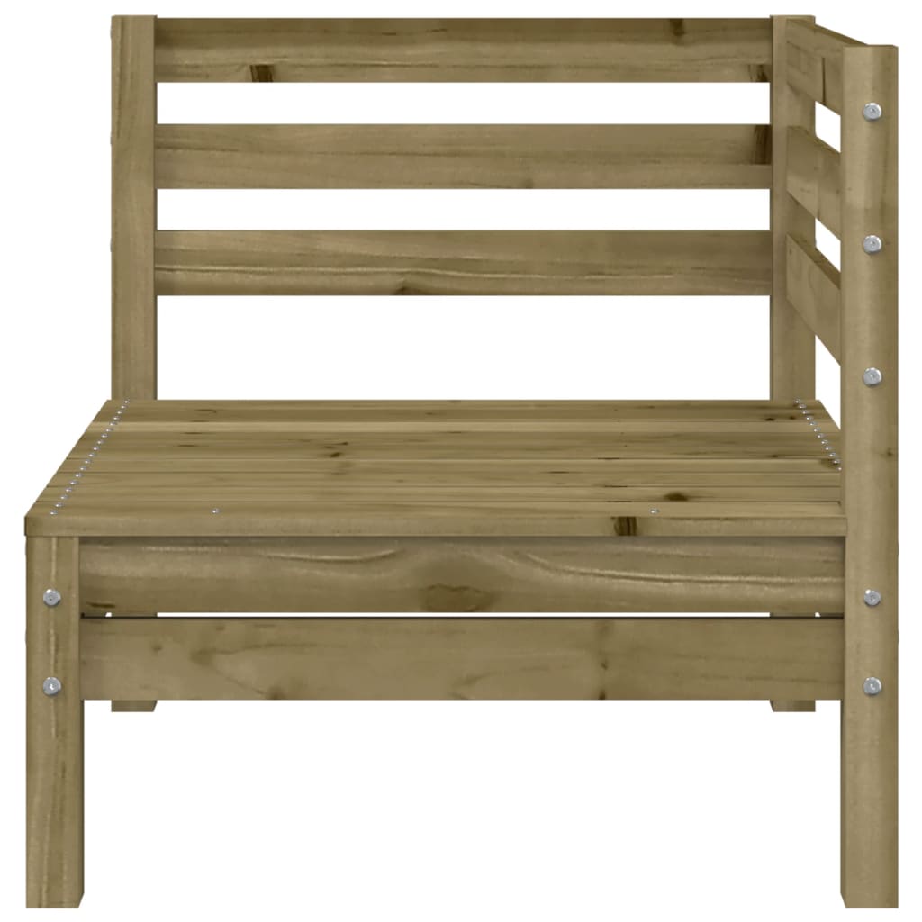 vidaXL Gartensofa 4-Sitzer Kiefernholz Imprägniert
