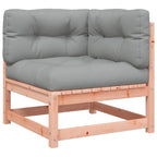vidaXL Garten-Ecksofas mit Kissen 2 Stk. Massivholz Douglasie