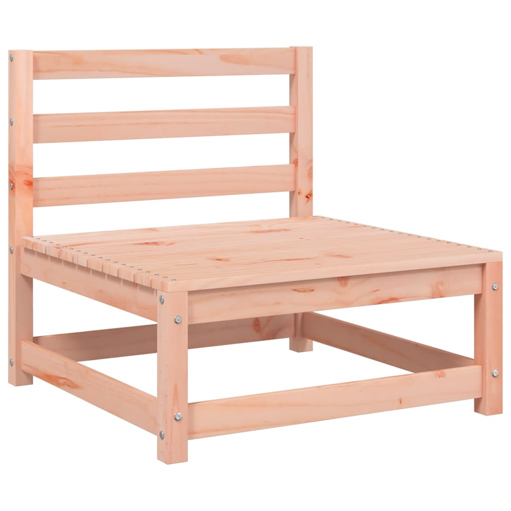 vidaXL Gartensofa ohne Armlehnen mit Kissen Massivholz Douglasie