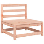 vidaXL Gartensofa ohne Armlehnen mit Kissen Massivholz Douglasie
