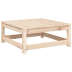 vidaXL Gartenhocker mit Kissen Massivholz Kiefer