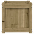 vidaXL Pflanzkübel 40x40x40 cm Kiefernholz Imprägniert