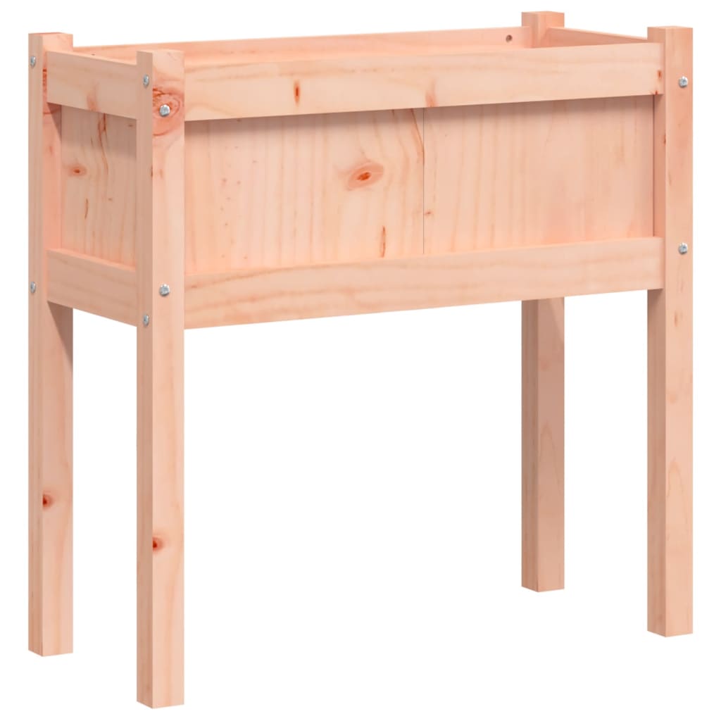 vidaXL Pflanzkübel mit Beinen 70x31x70 cm Massivholz Douglasie