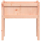 vidaXL Pflanzkübel mit Beinen 70x31x70 cm Massivholz Douglasie