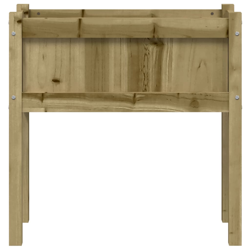 vidaXL Pflanzkübel mit Beinen 70x31x70 cm Kiefernholz Imprägniert