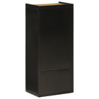 vidaXL Badschrank 40x27x90 cm Eisen und Massivholz Mango
