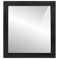 vidaXL Badspiegel 55x1x60 cm Glas und Massivholz Mango