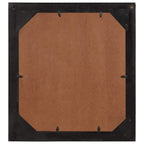 vidaXL Badspiegel 55x1x60 cm Glas und Massivholz Mango