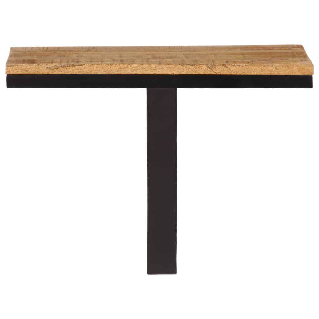 vidaXL Wandregal 40x30x32 cm Massivholz Mango und Eisen