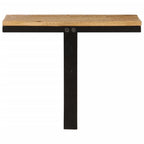 vidaXL Wandregal 40x30x32 cm Massivholz Mango und Eisen