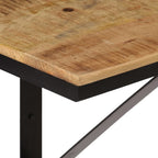 vidaXL Wandregal 40x30x32 cm Massivholz Mango und Eisen