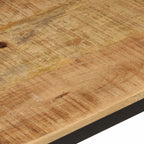 vidaXL Wandregal 40x30x32 cm Massivholz Mango und Eisen