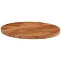 vidaXL Tischplatte Ø40x2,5 cm Rund Massivholz Akazie