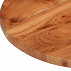 vidaXL Tischplatte Ø40x2,5 cm Rund Massivholz Akazie