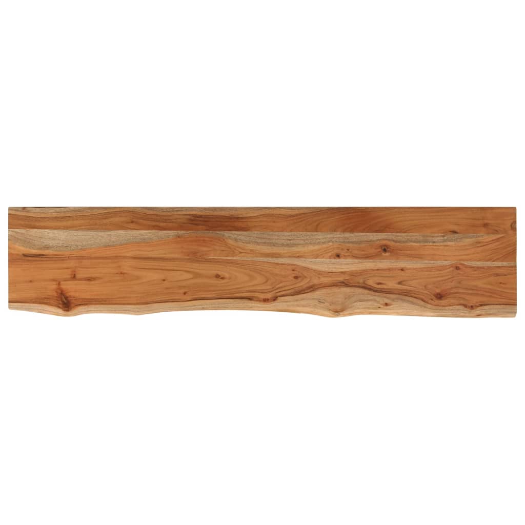 vidaXL Tischplatte 160x30x2,5cm Rechteckig Massivholz Akazie Baumkante